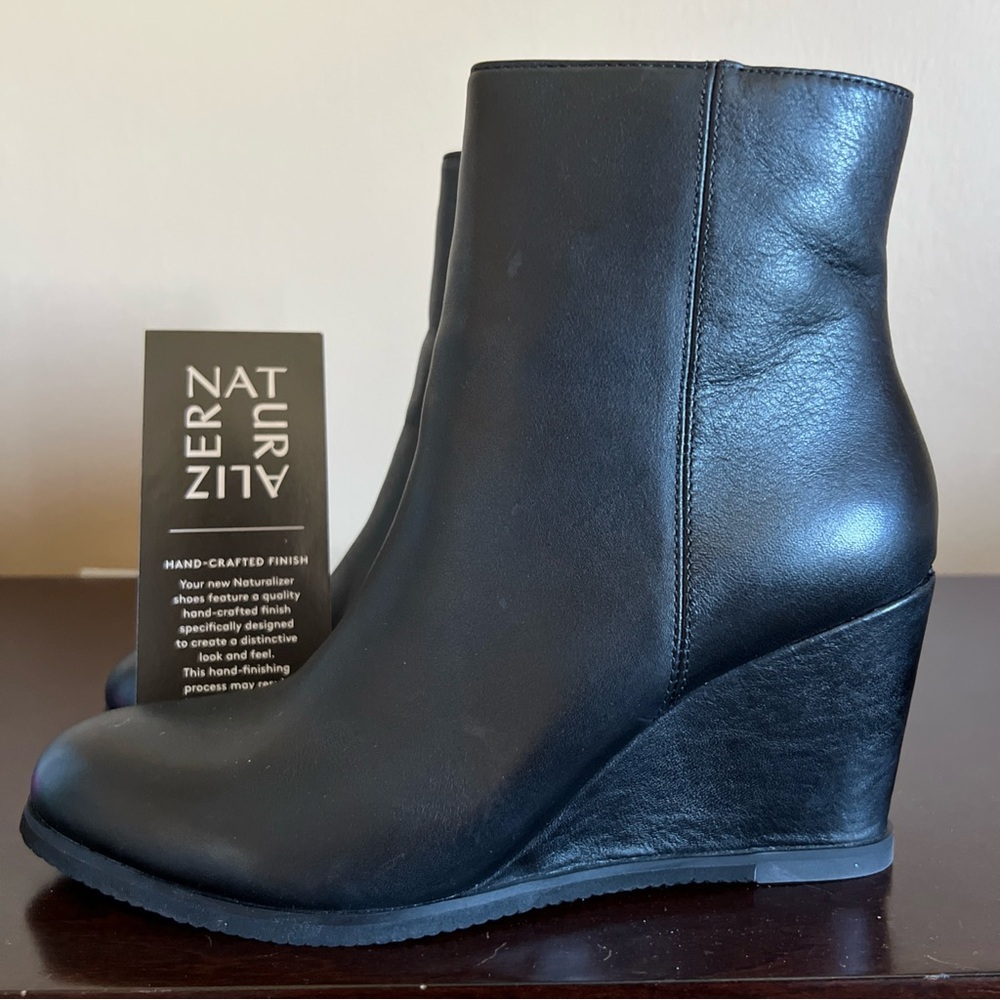 Naturalizer Garnet Booties Black Size 8.5M